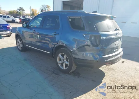 2018 Ford Explorer Xlt из США, поврежденный, VIN 1FM5K7D87JGA87523